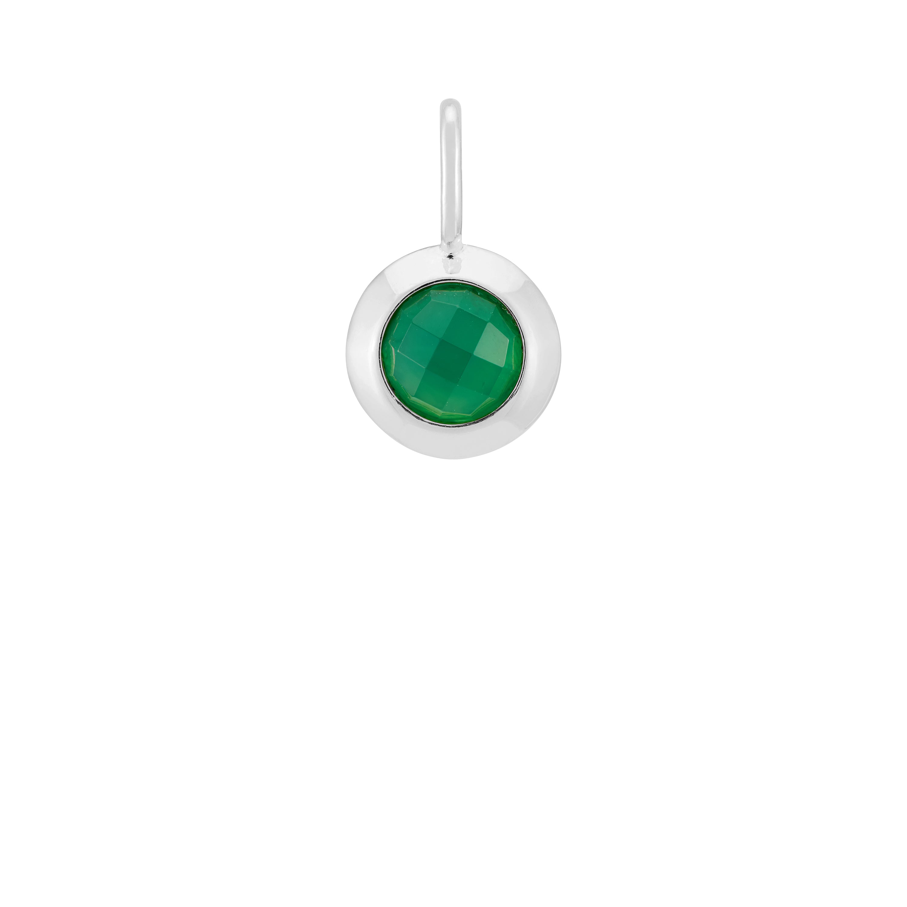 May Birthstone Charm - Elegant Emerald Jewelry for Necklaces & Bracelets - Perfect Gift for May Birthdays, Anniversaries & Special Occasions
