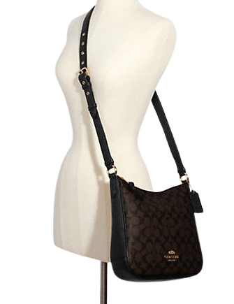 Coach Ellie File Bag in Signature Canvas - Stylish Work Tote for Women, Perfect for Office, Business & Travel Accessories