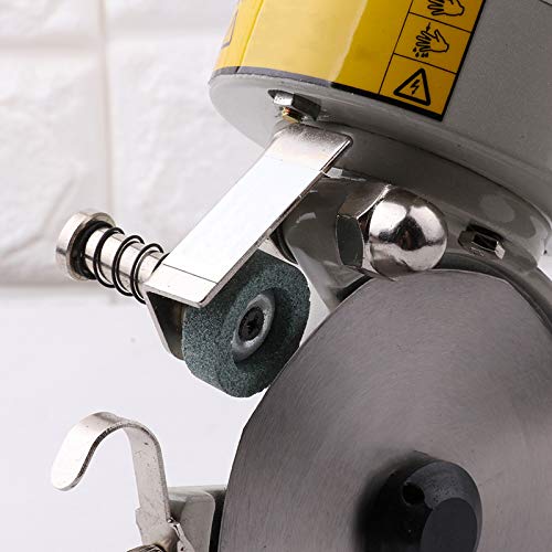 MXBAOHENG YJ90B 90mm Electric Fabric Cutter - 3.5 Inch Blade, 110V for Quilting, Sewing & Upholstery | Professional Cloth Cutting Machine for DIY Crafts & Tailoring Projects