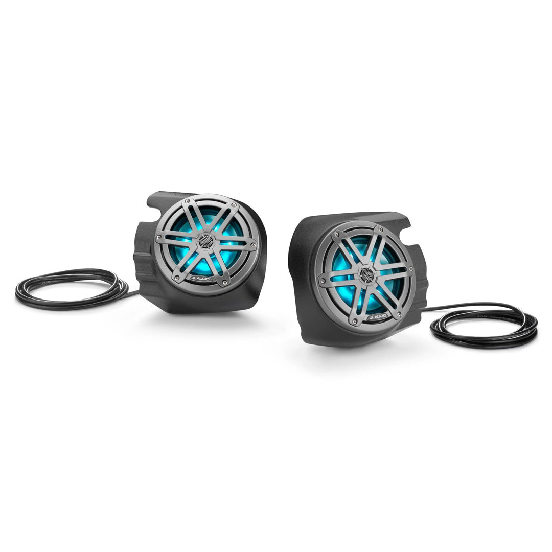 JL Audio SB POL RZG2SPKR/M3 650I Stealthbox® - Premium Sound System for 2014+ Polaris RZR 4 900, 900XC, XP 1000 & XP4 1000 - Perfect for Off-Road Adventures & Outdoor Entertainment