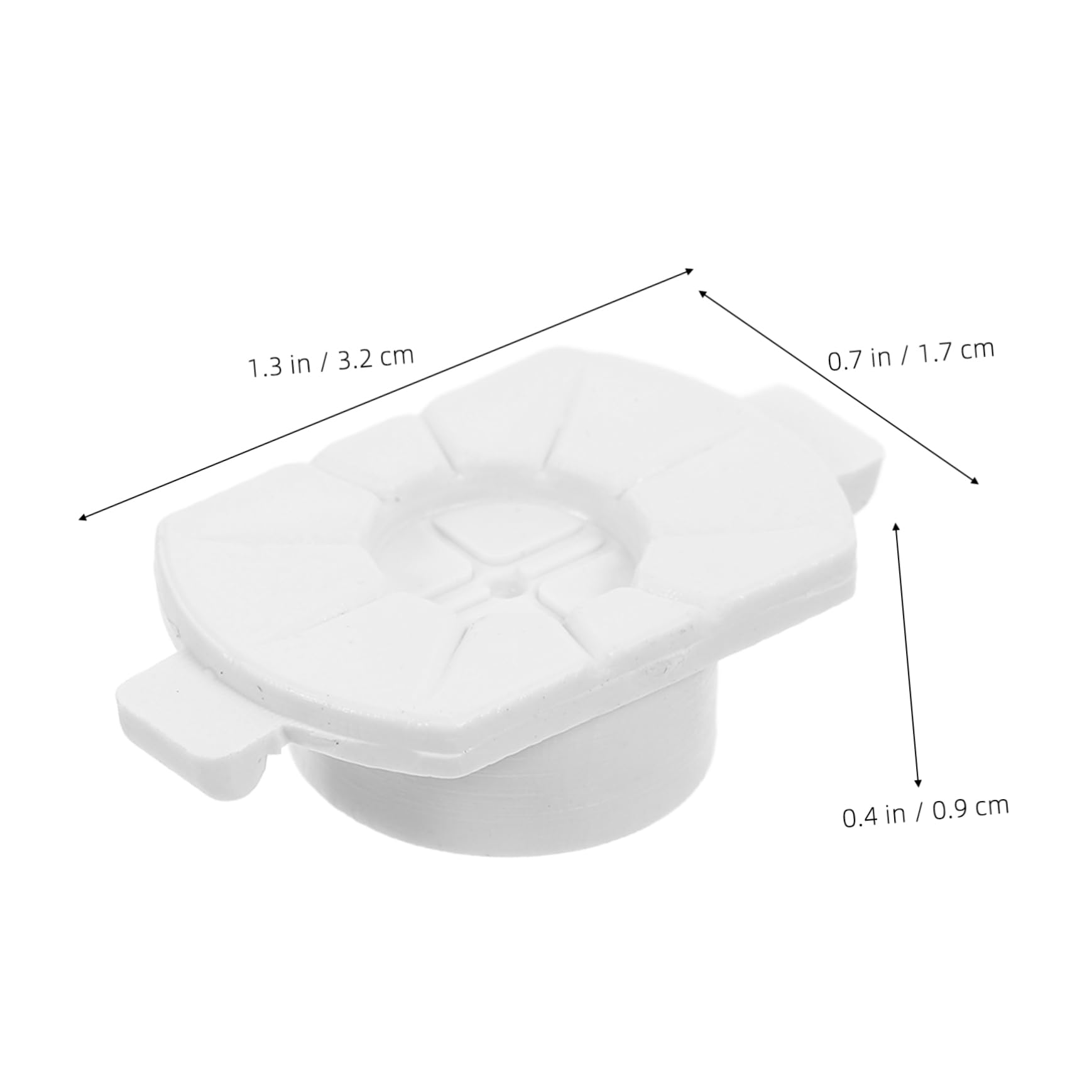 COLLBATH 2-Pack Milling Machine Edge Grinding Accessories - Suction Cups for Glasses Lens Edges, Replacement Parts for Eyeglass Edge Machines | Perfect for Optical Workshops & Lens Processing