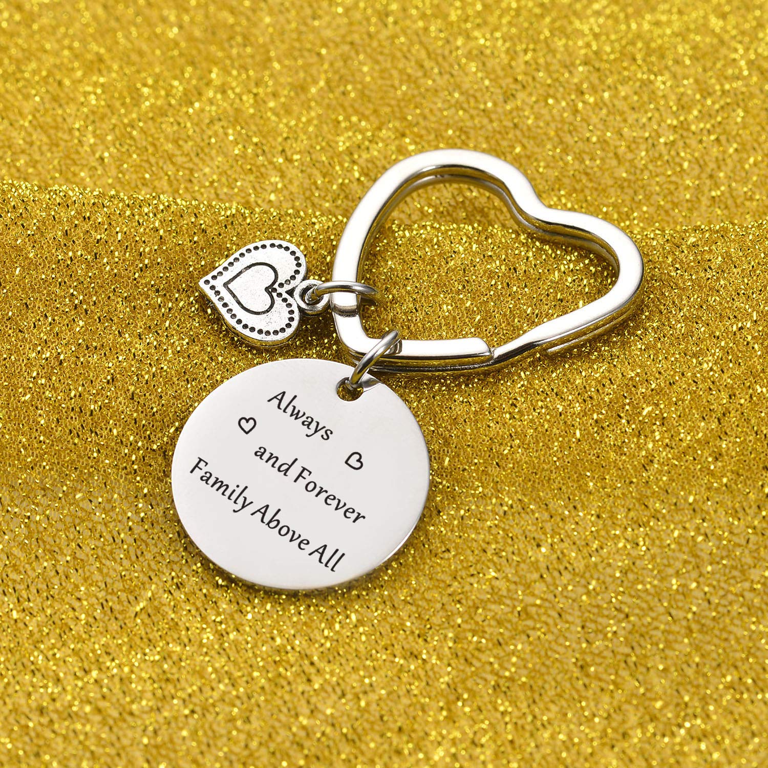 7RVZM TV Show Inspired Family Keychain Jewelry - Original Gift for Sister, Daughter & Loved Ones - Perfect for Birthdays, Anniversaries & Special Occasions