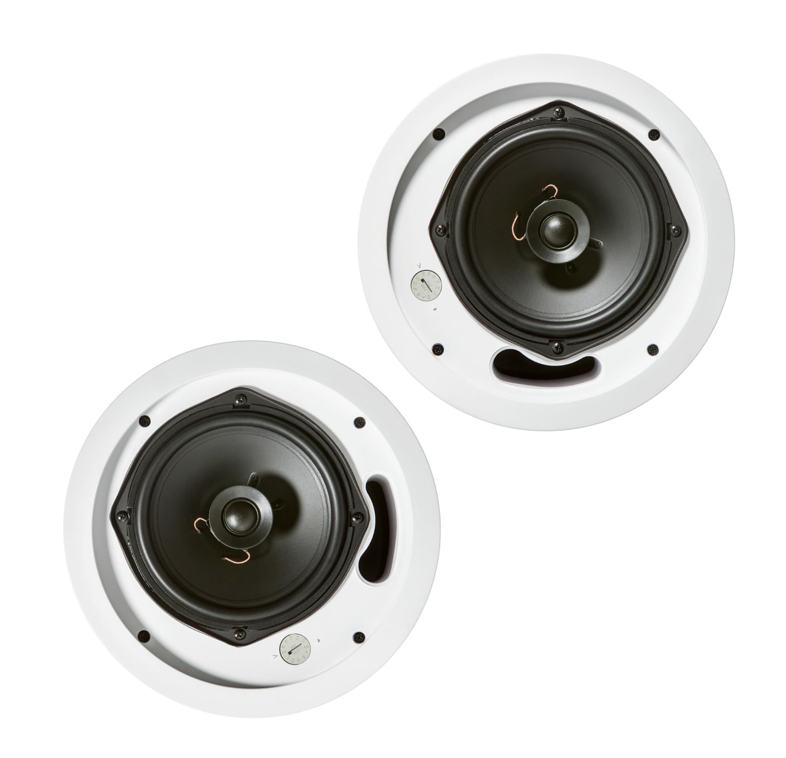 JBL Professional Control 16C/T 6.5-Inch Two-Way Coaxial Ceiling Speaker - White (Pair) - Perfect for Home Theater, Background Music & Commercial Audio Systems