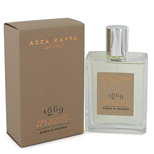 Acca Kappa 1869 Cologne for Men - 3.3 oz Eau de Toilette Spray with Classic Aromatic Scent | Fresh & Masculine Fragrance for Daily Wear, Office & Special Occasions