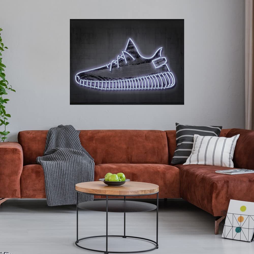 Premium Fine Art Canvas Wall Decor by Artist Octavian Mielu - Stretched & Ready to Hang 32x24 Inch - Modern Abstract Painting for Living Room, Bedroom, Office Decor - Perfect for Home, Hotel & Commercial Spaces