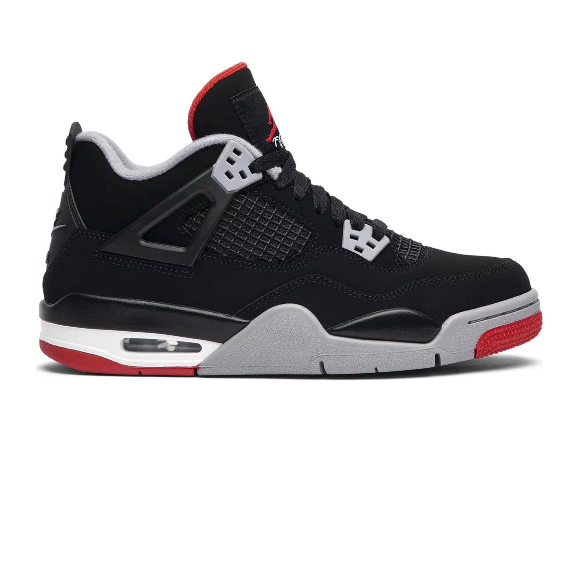Air Jordan Retro 4 'Bred' 2019 GS - Men's Basketball Shoes, Sneakers for Running & Casual Wear - Perfect for Sports, Gym & Street Style Fashion