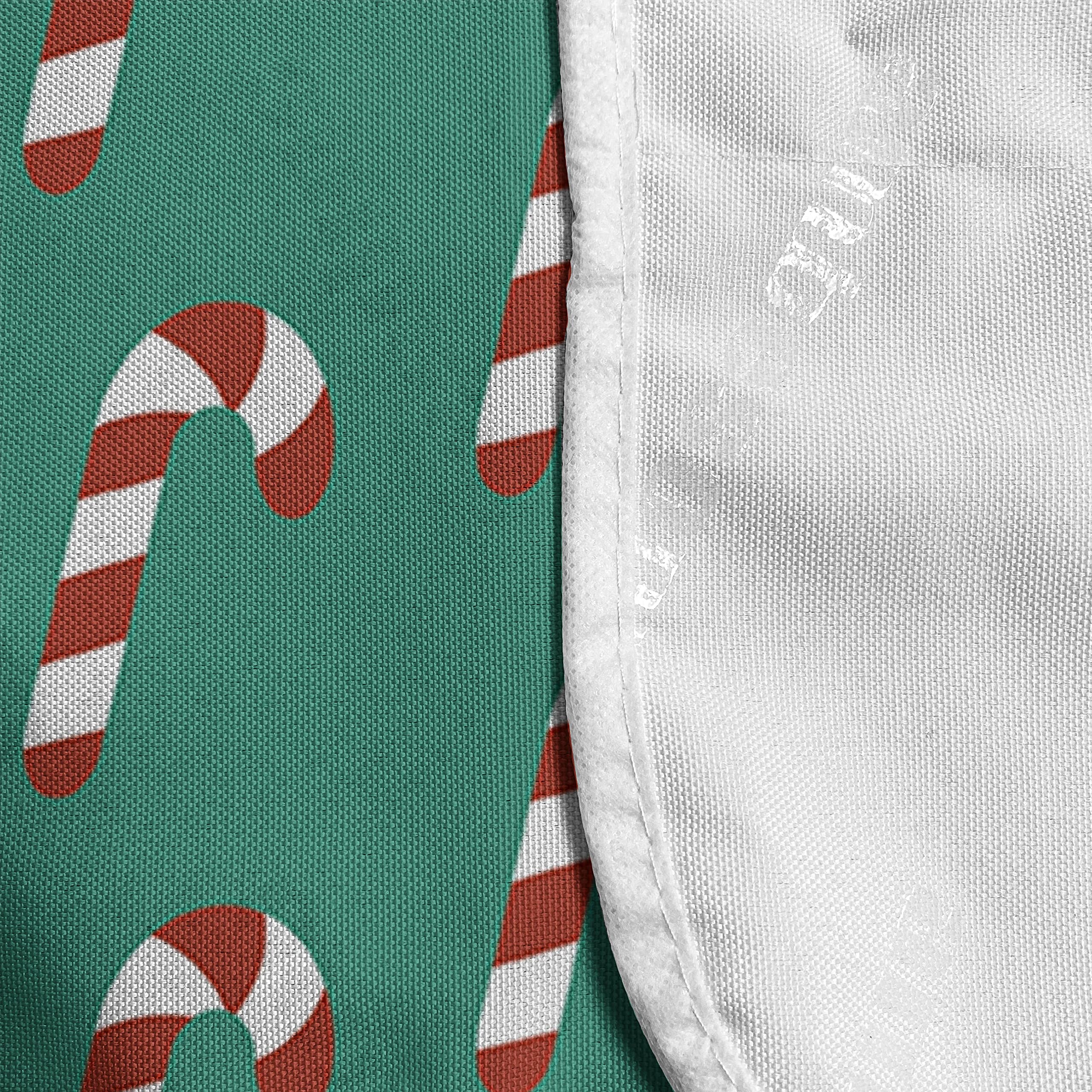 Ambesonne Christmas Microwave Cover - Waterproof Holiday Kitchen Organizer with Pockets, 36