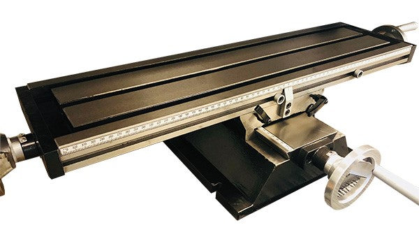 Precision Cross Sliding Table BF 30 700x180MM - Heavy Duty Milling Machine Work Table for Metalworking, Woodworking & CNC Machining (Perfect for Drilling, Milling & Precision Cutting)