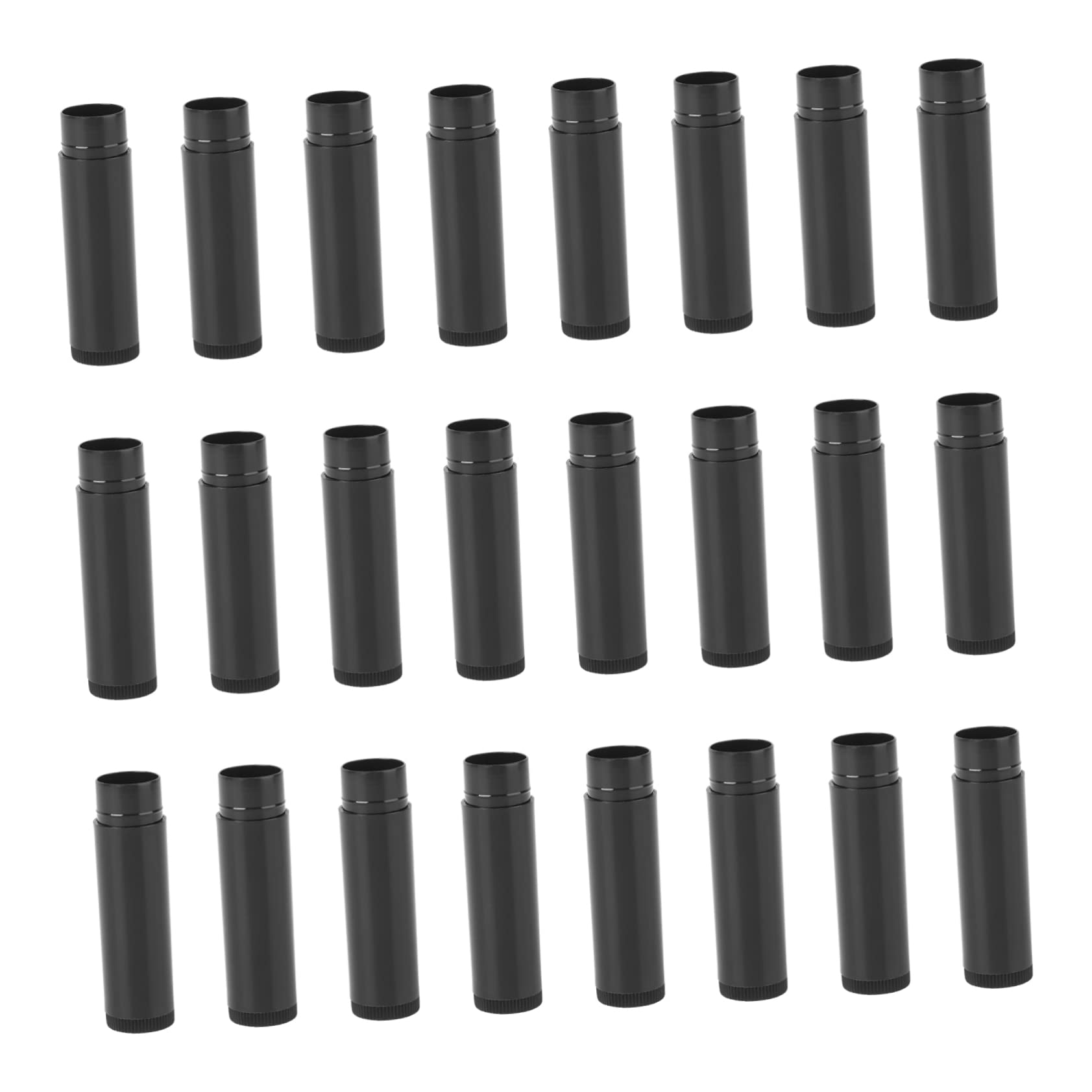 25-Piece 5g DIY Plastic Empty Tubes with Caps - Perfect for Lip Gloss, Essential Oils, Skincare & Beauty Crafting - Ideal for Home DIY Projects, Travel Containers, and Small Batch Cosmetics