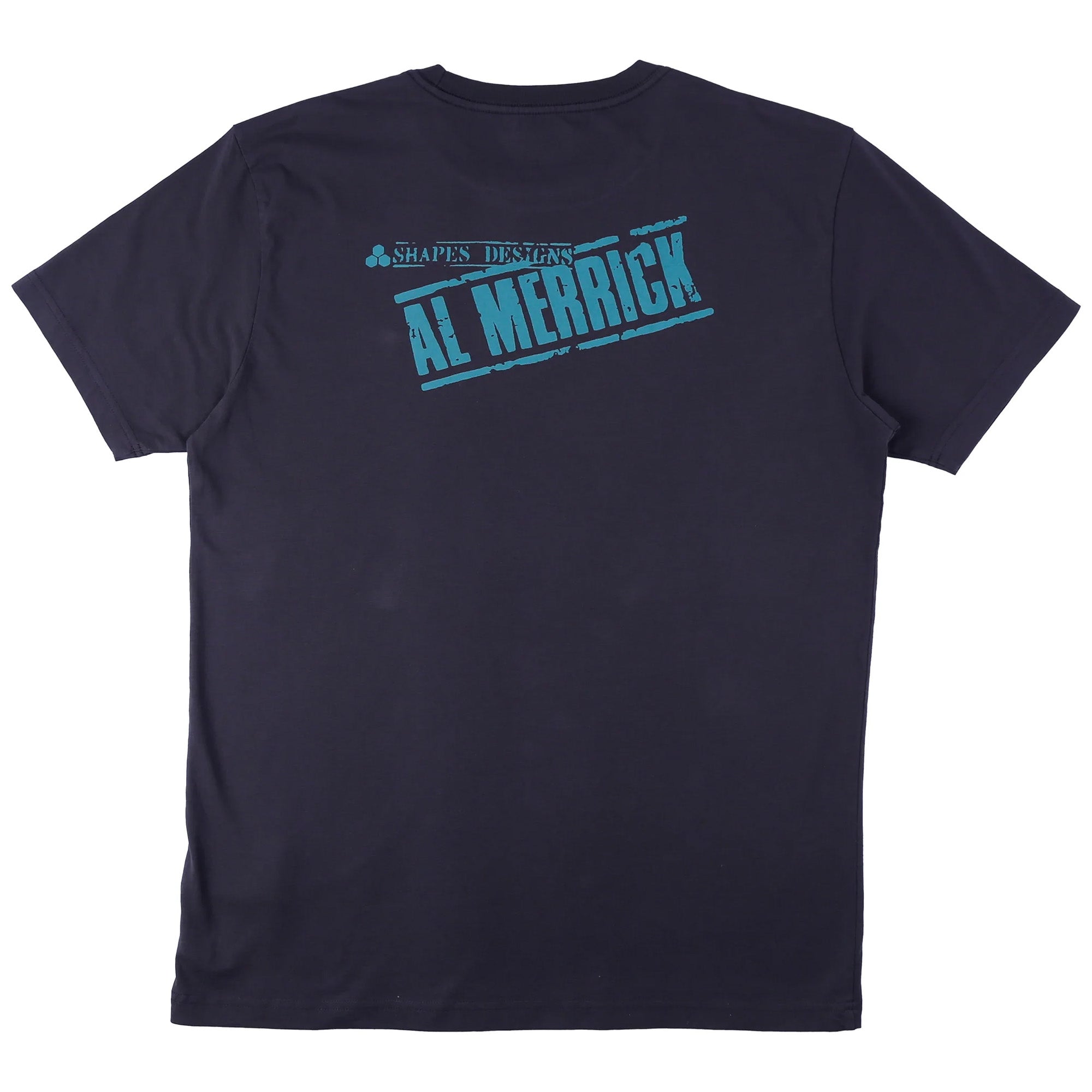 Channel Islands OG Al Stamp Men's Short Sleeve T-Shirt - Charcoal Gray Cotton Tee for Casual Wear & Surfing