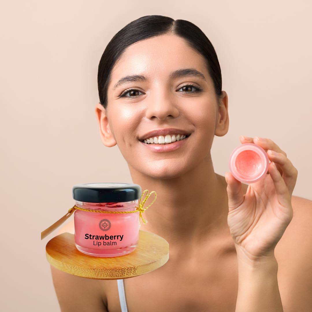 Aaranyam Nourishing Lip Balm - Moisturizing & Hydrating Formula for Soft, Healthy Lips - Perfect for Dry Lips, Winter Care & Daily Lip Protection