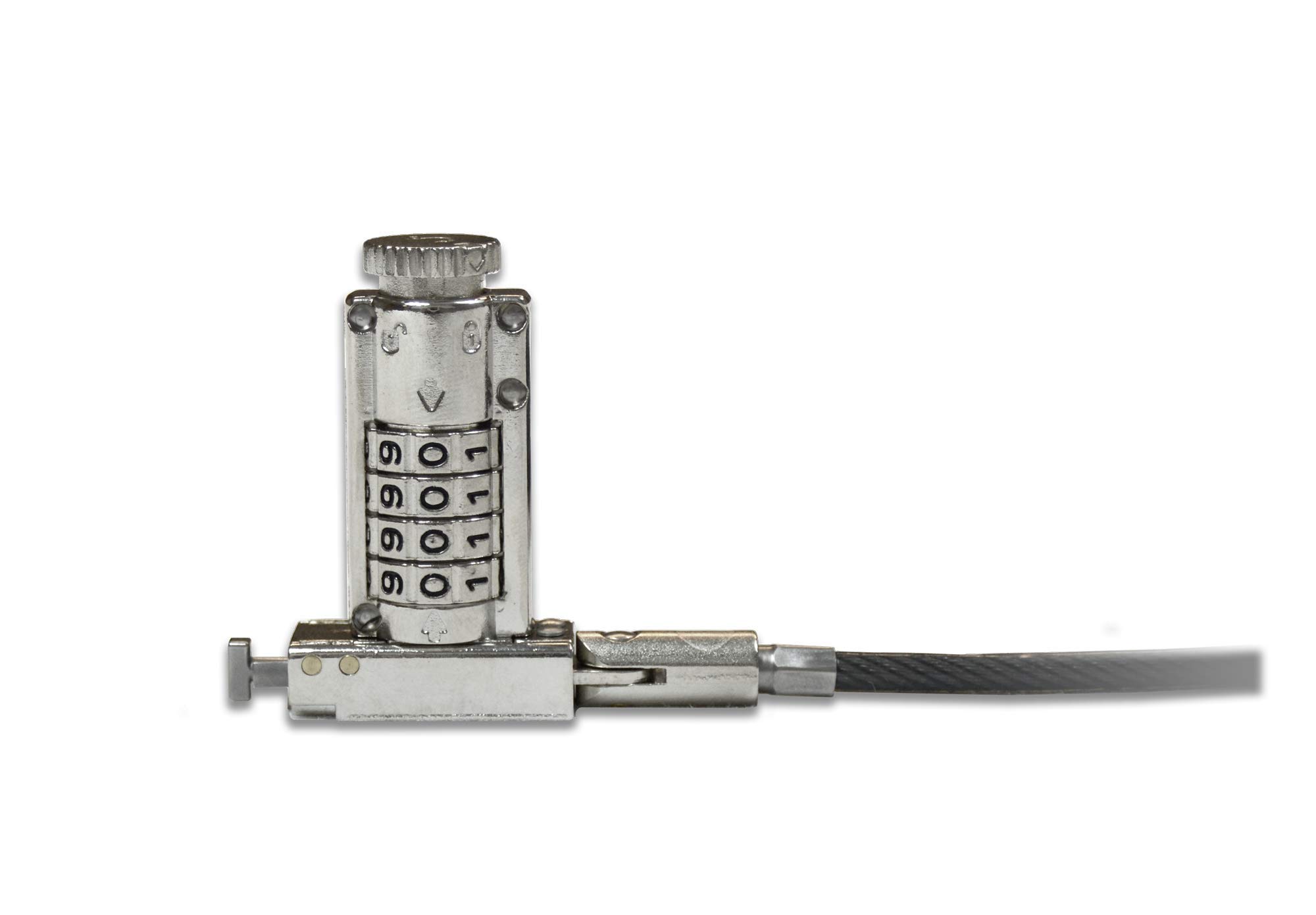 Noble Locks NG07TNR Compact Combination T-Bar Lock - Non-Resettable Security Lock for Toolboxes, Storage Units & Equipment Cases | Durable Protection for Construction Sites, Warehouses & Workplaces