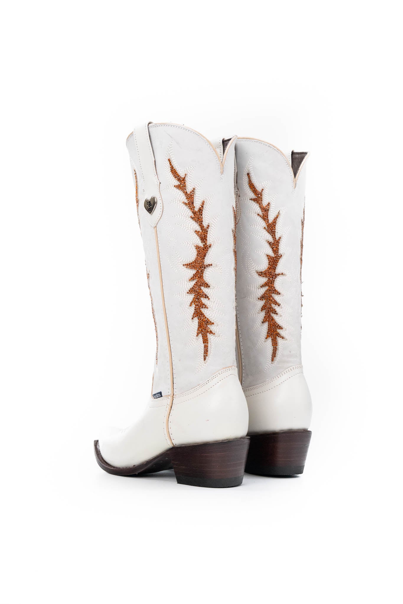 Marisol Mid-Calf Snip Toe Cowgirl Boots for Women - Western Ankle Booties with Vintage Distressed Leather - Perfect for Country Music Festivals & Rodeo Events