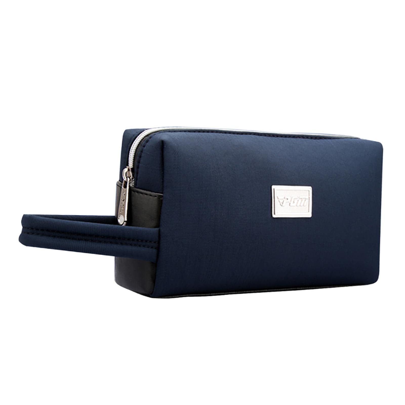 Newmind Golf Ball Pouch Bag - Mini Handbag & Wristlet Wallet for Golf Accessories Storage - Tee Holder Organizer - Navy Blue - Perfect for Golf Course, Driving Range & Sports Travel
