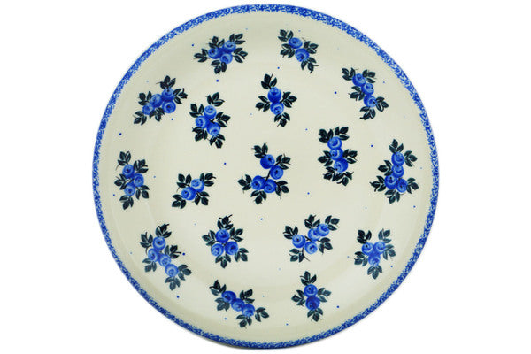 10-Piece Blueberry Design Dinner Plate Set - Elegant & Durable Porcelain Plates for Dining, Parties, and Home Decor