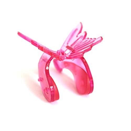 AlexVyan Blue & White Butterfly Nose Clip - Nose Shaper & Bridge Straightener for Lifting & Correction | Beauty Tool for Nose Reshaping & Contouring | Perfect for Makeup, Cosplay & Daily Beauty Routine