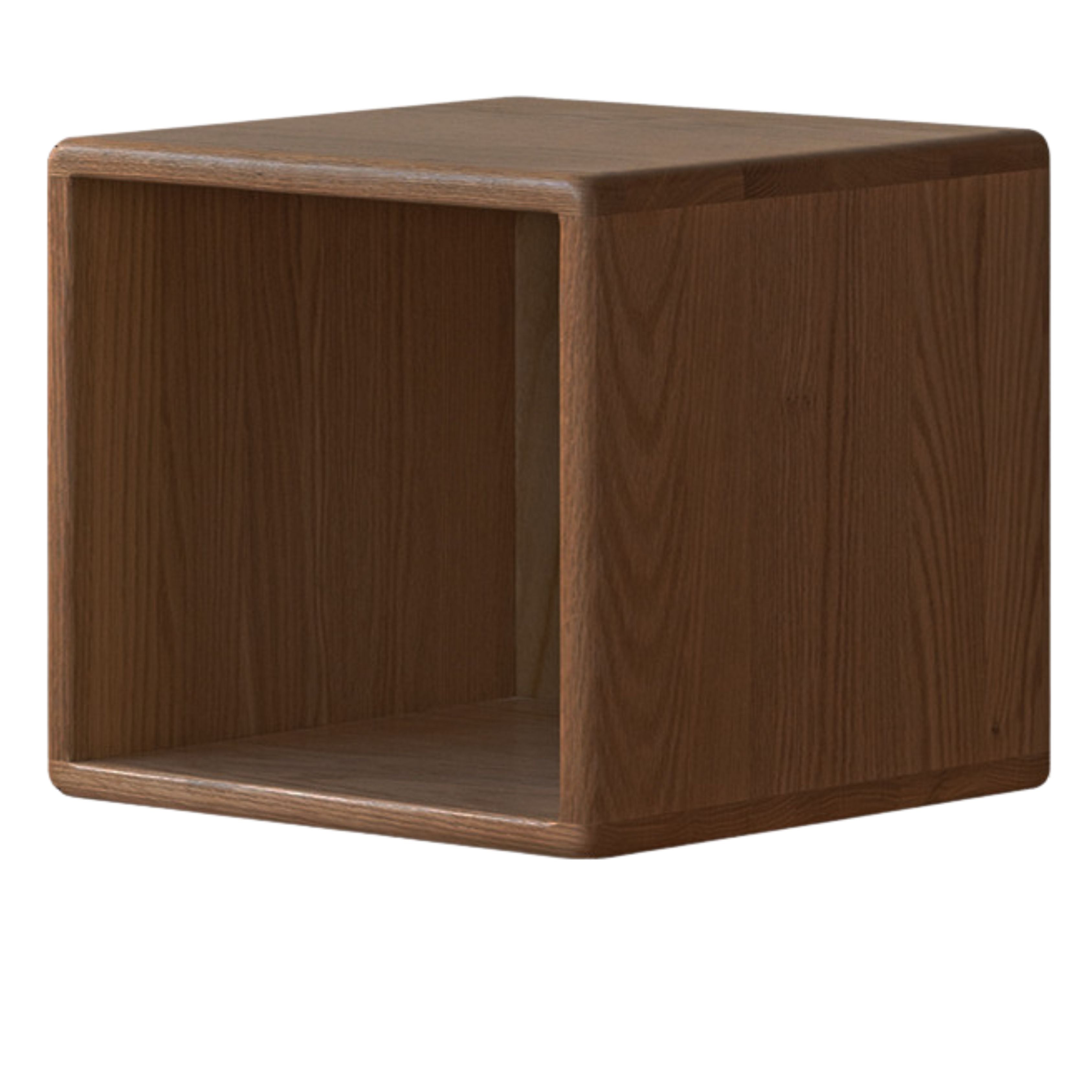 13.8x11.8x13.8 inch / 35x30x35 cm / walnut color / oak  element cabinet without door