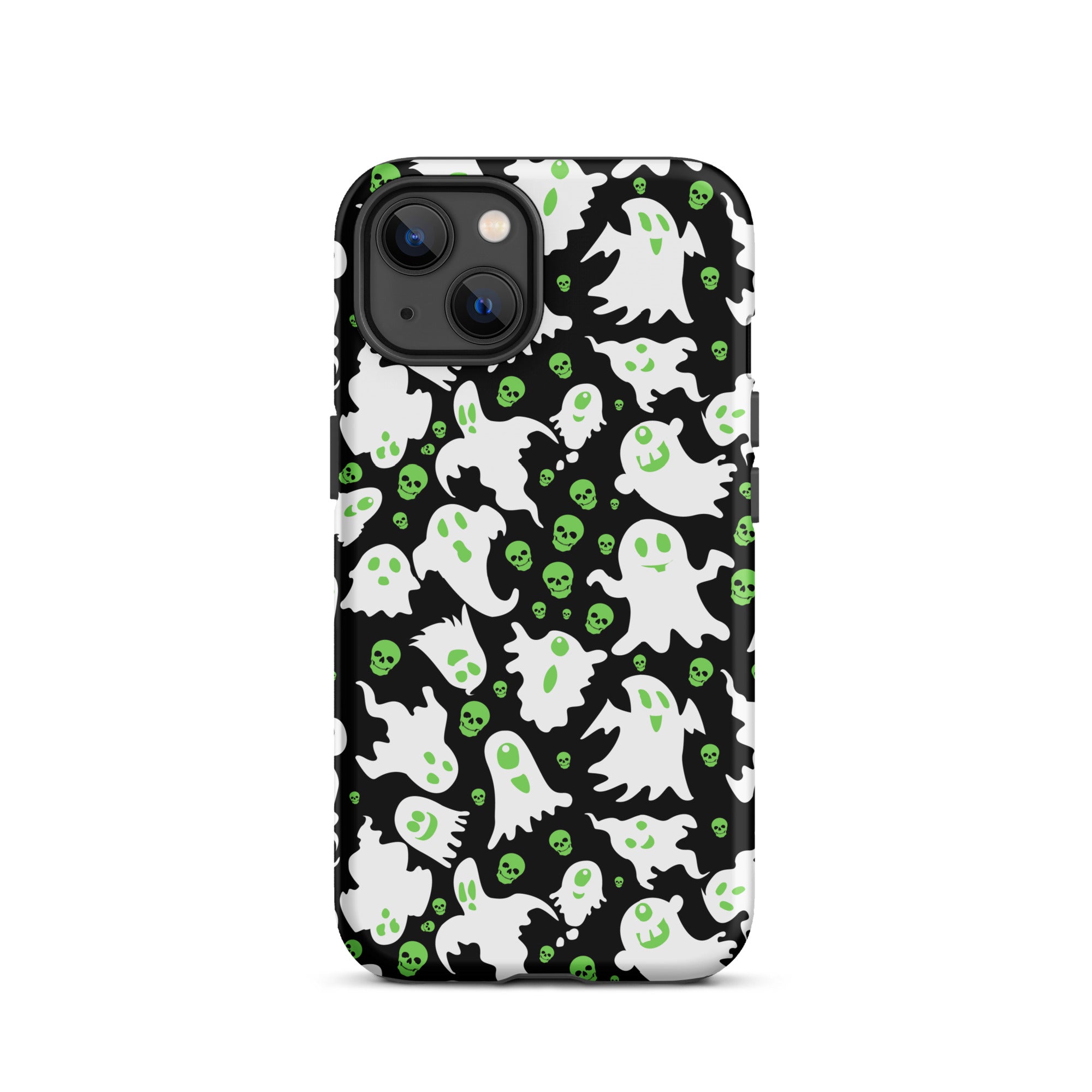 Premium Spooky Specter iPhone Case - Durable & Stylish Ghost Design for iPhone 14/13/12/11 Pro Max - Perfect for Halloween, Cosplay & Themed Parties
