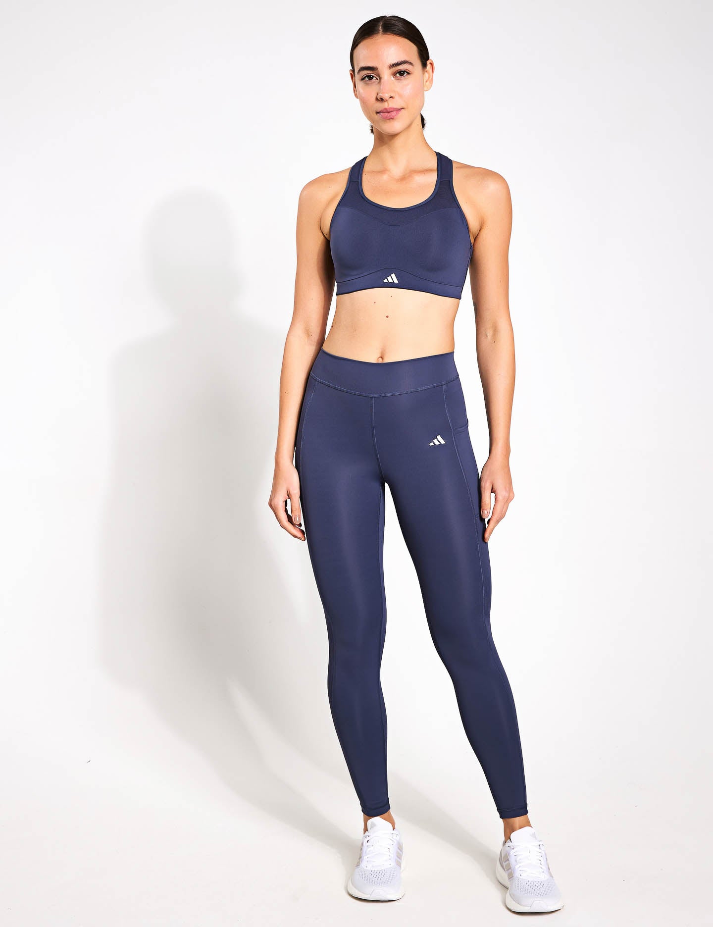 TLRD Impact Training High Support Sports Bra for Women - Shadow Navy - Perfect for Running, Yoga & High-Intensity Workouts