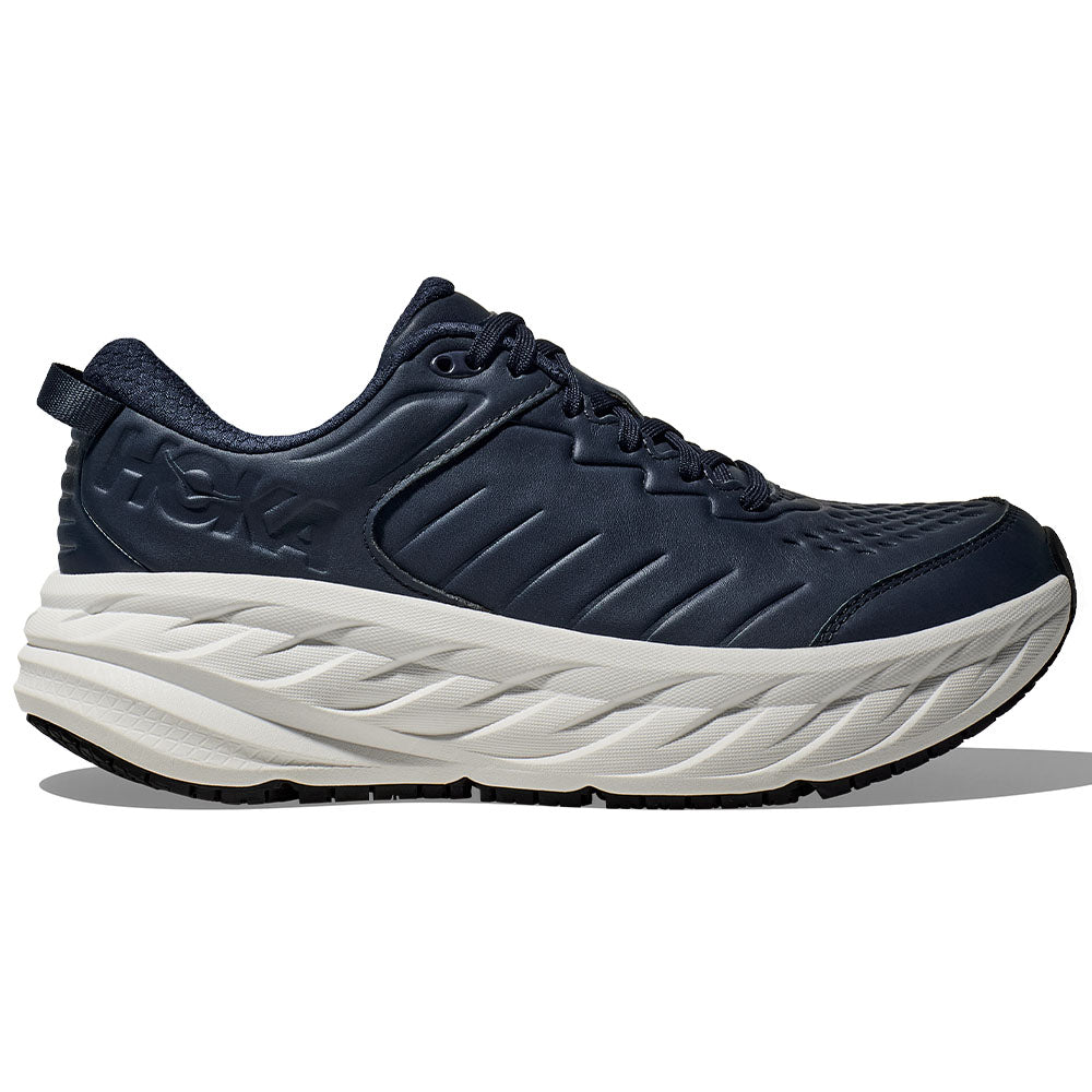 HOKA ONE ONE Bondi SR Men's Running Shoes - Slip-Resistant & Cushioned for Work, Walking & Everyday Comfort