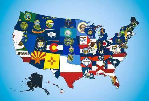 50 Pack 3x5 Feet American Flags - Heavy Duty 600D 2-Ply Rough Tex Polyester US Flags for Outdoor & Indoor Use, Parades, Schools, Government Buildings, and Patriotic Events
