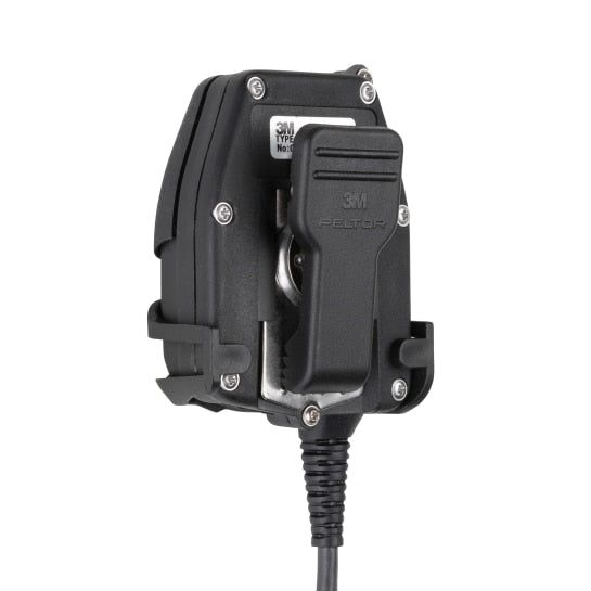 Motorola PMLN6095 In-Line PTT Adapter for Two-Way Radios - Secure Push-to-Talk Communication for Construction, Security & Emergency Teams