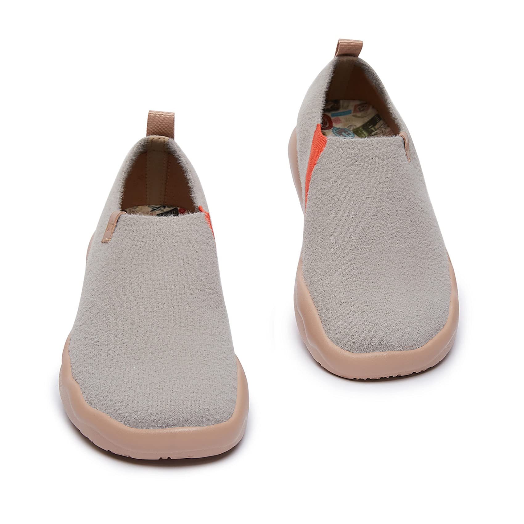 UIN Women's Slip-On Walking Shoes - Lightweight Comfort Loafers & Fashion Sneakers for Casual Wear - Perfect for Travel, Work, and Everyday Errands (Toledo II)