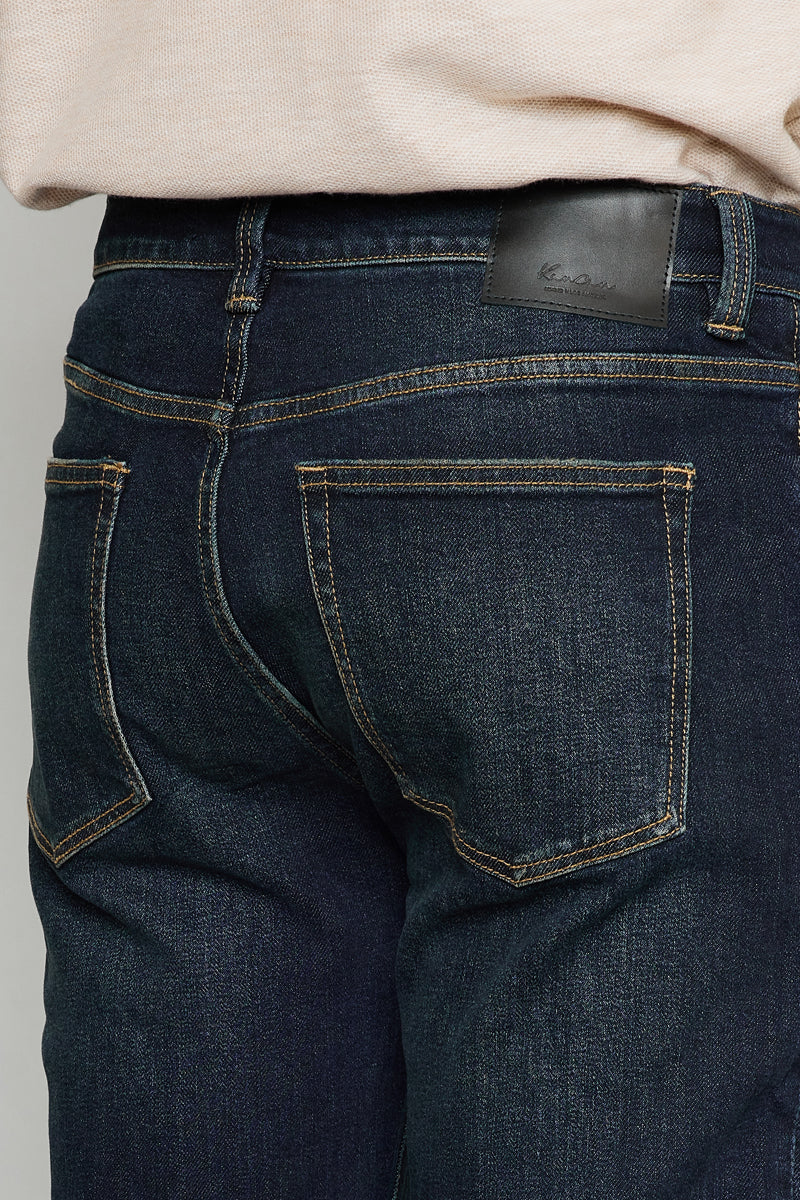 Carter Slim Straight Fit Men's Jeans - Comfortable & Stylish Denim Pants for Casual Wear & Everyday Outfits