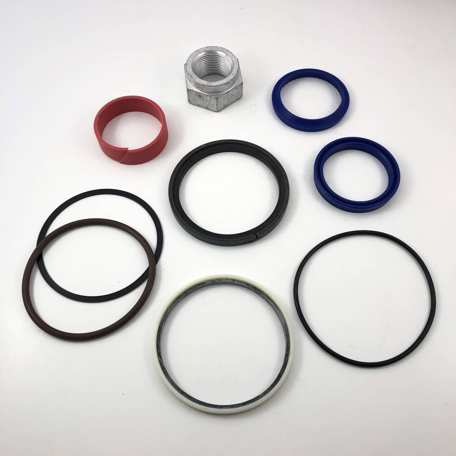 Bobcat E55 Mini Excavator Boom Cylinder Seal Kit - Replacement Hydraulic Seals for E55 Compact Excavator - Perfect for Construction, Landscaping & DIY Projects