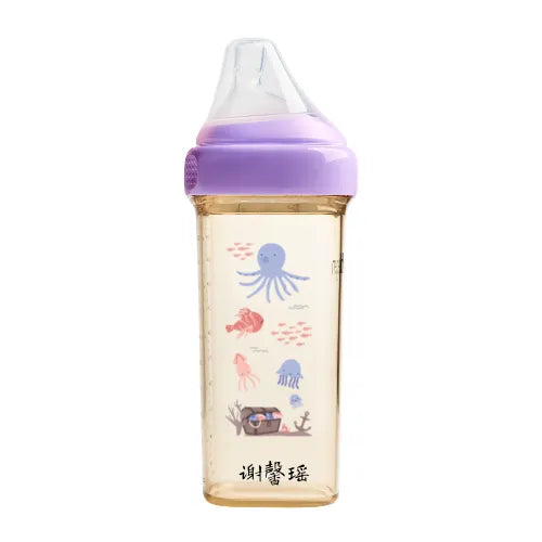 Hegen Baby Bottle - Customizable & Leak-Proof - Perfect for Breastfeeding, Travel & Daycare - BPA-Free & Easy to Clean