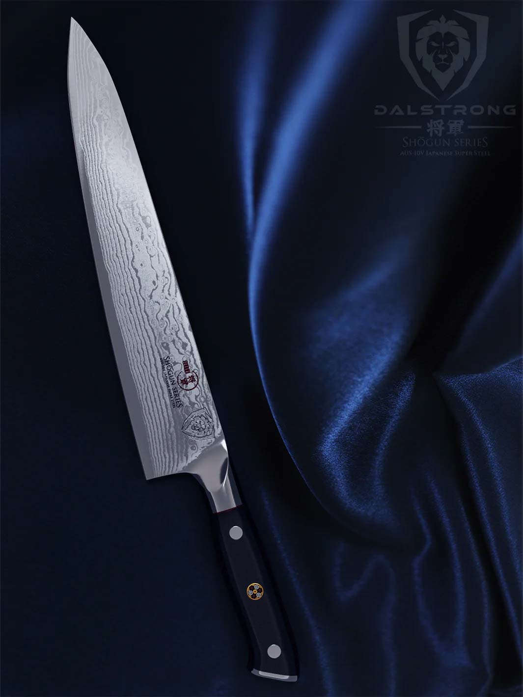 Dalstrong Shogun Series ELITE 9.5 Inch Chef's Knife - Professional Japanese Steel Kitchen Knife for Slicing, Dicing & Chopping - Perfect for Home Cooks & Professional Chefs