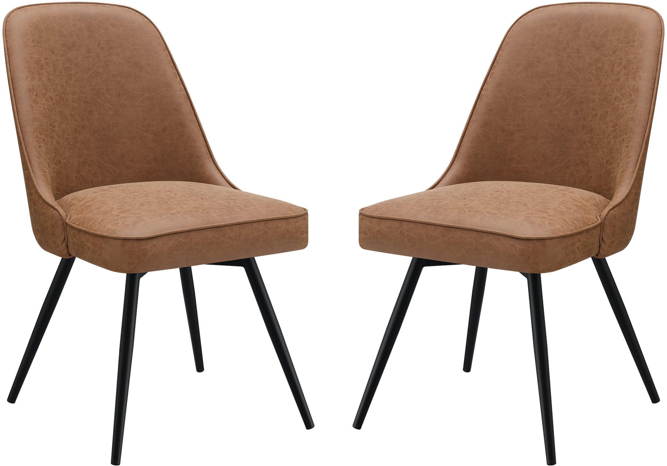 Office Star Penton Swivel Chair - 2 Pack Set with Adjustable Height & 360° Rotation, Ergonomic Mesh Back Office Chair for Home & Business Workspaces - Perfect for Conference Rooms, Home Offices & Workstations