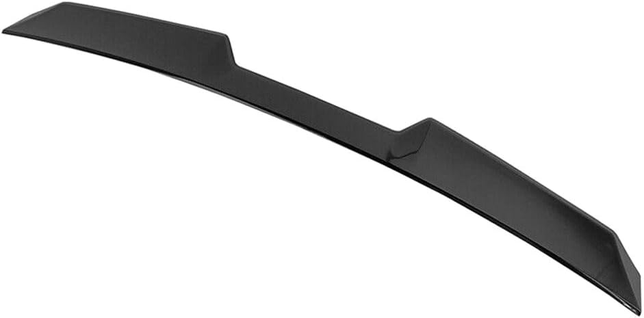 2022-2024 Subaru WRX Roof Spoiler - Unpainted Black ABS Plastic V-Style Rear Window Visor Wing Lip | Aerodynamic Car Accessory for Enhanced Style & Performance