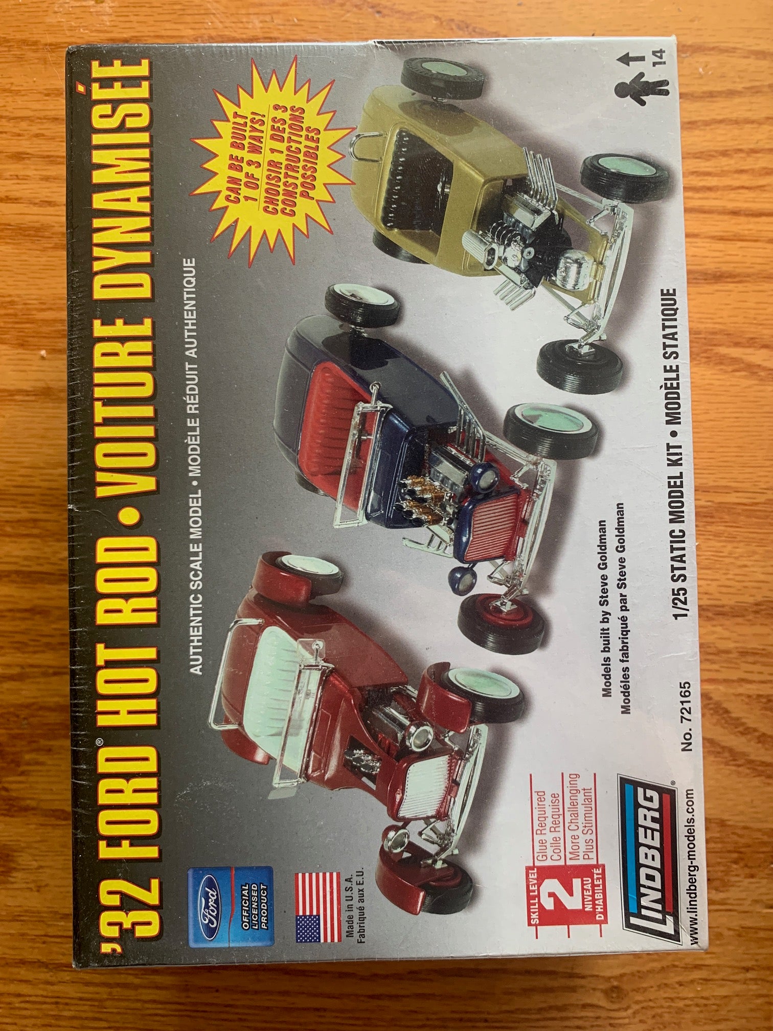 Vintage 1932 Ford Hot Rod Model Car - Classic American Muscle Car Collectible for Car Enthusiasts & Model Builders | Perfect for Display, Gifts & DIY Projects