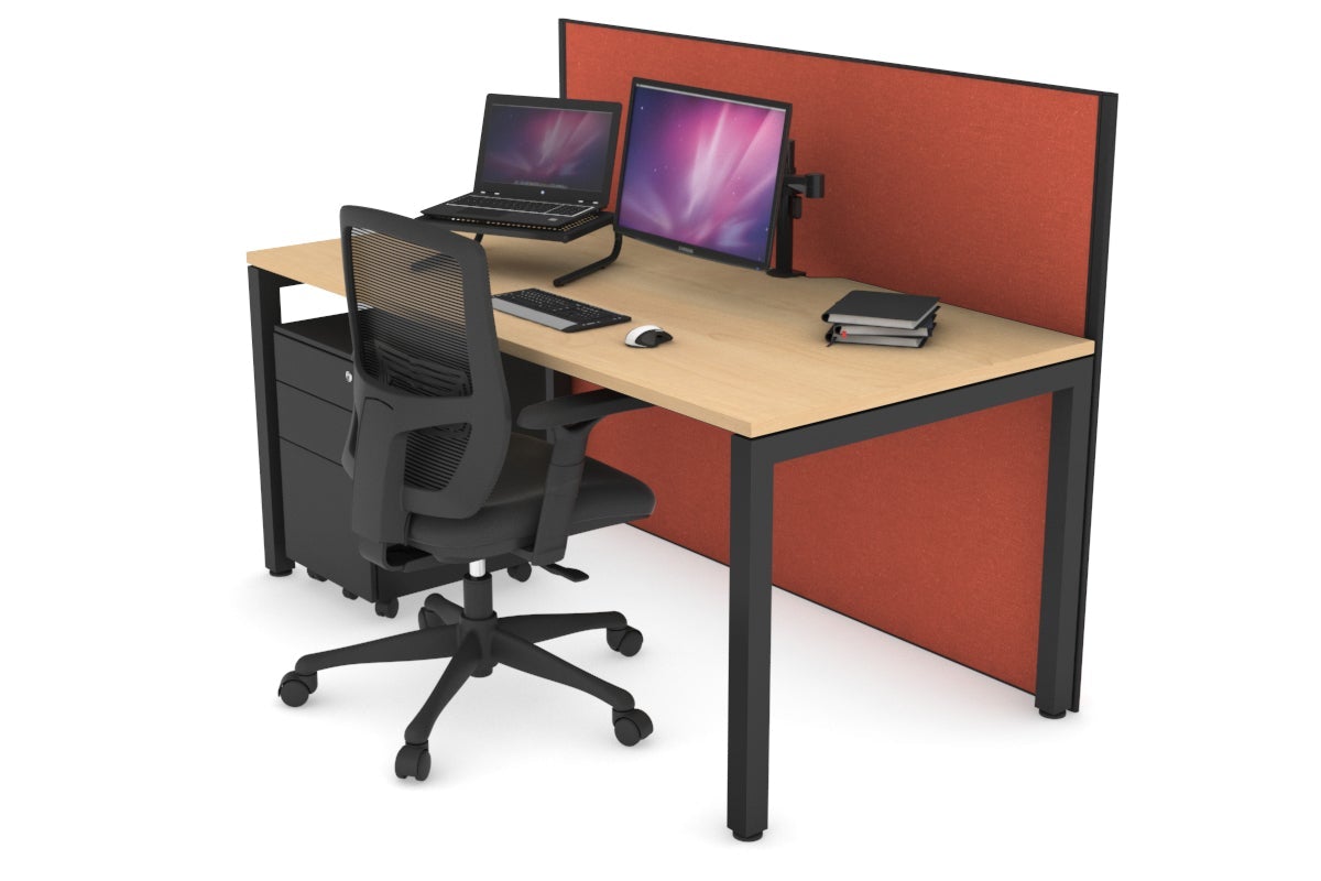 Horizon Quadro Square Legs Office Desk - 63