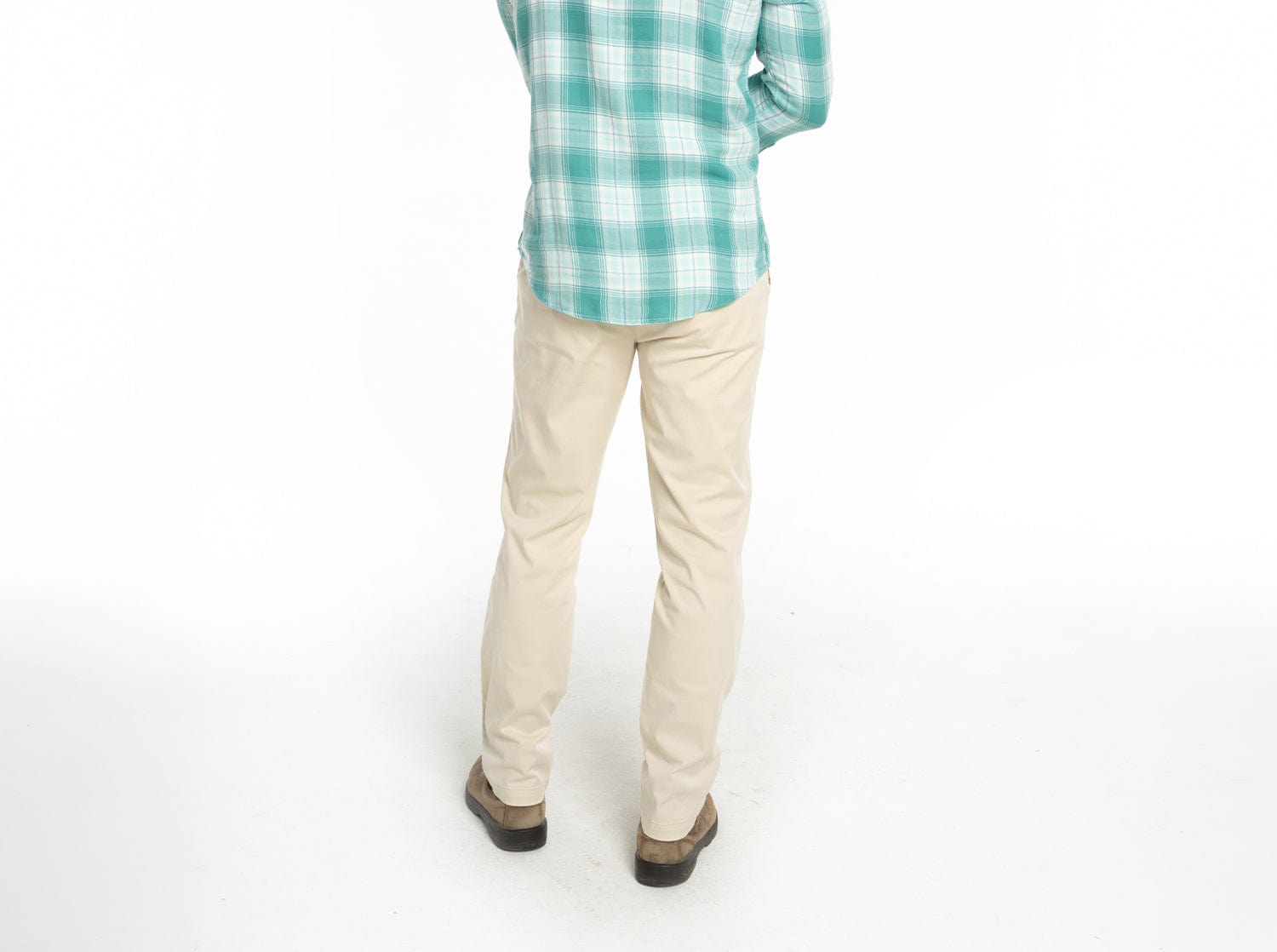 Men's Classic Cruiser Twill Pants in Khaki - Comfortable Casual Chinos for Work, Travel & Everyday Wear