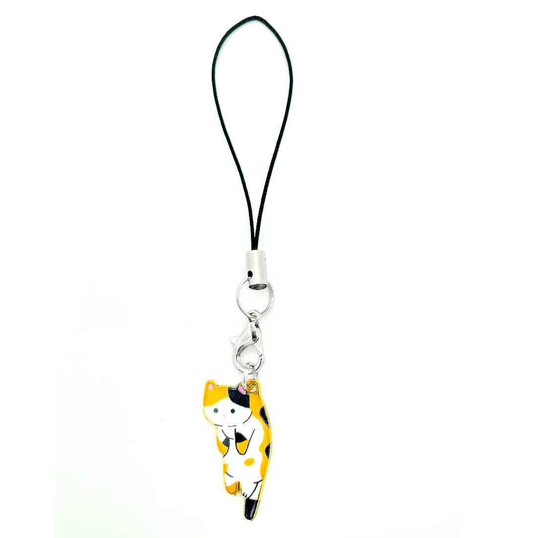 Cute Kawaii Phone Charm with Hanging Pendants - Aesthetic Cell Phone Accessory Decor for iPhone, Samsung & Android - Perfect for Girls, Teens & DIY Phone Customization