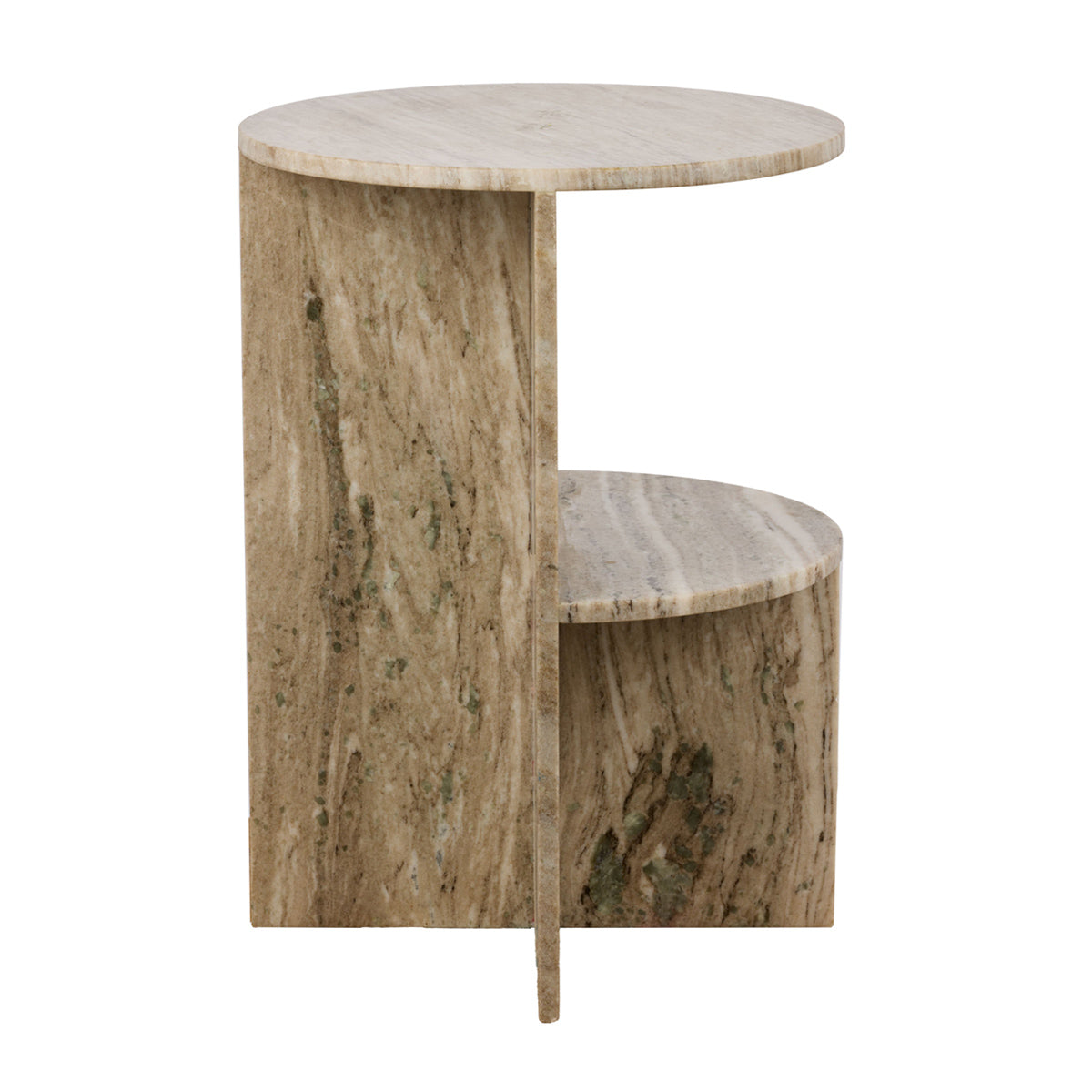 Binx Side Table by Life Interiors - Modern End Table with Storage Shelf for Living Room, Bedroom & Office - Perfect Nightstand or Accent Table for Small Spaces