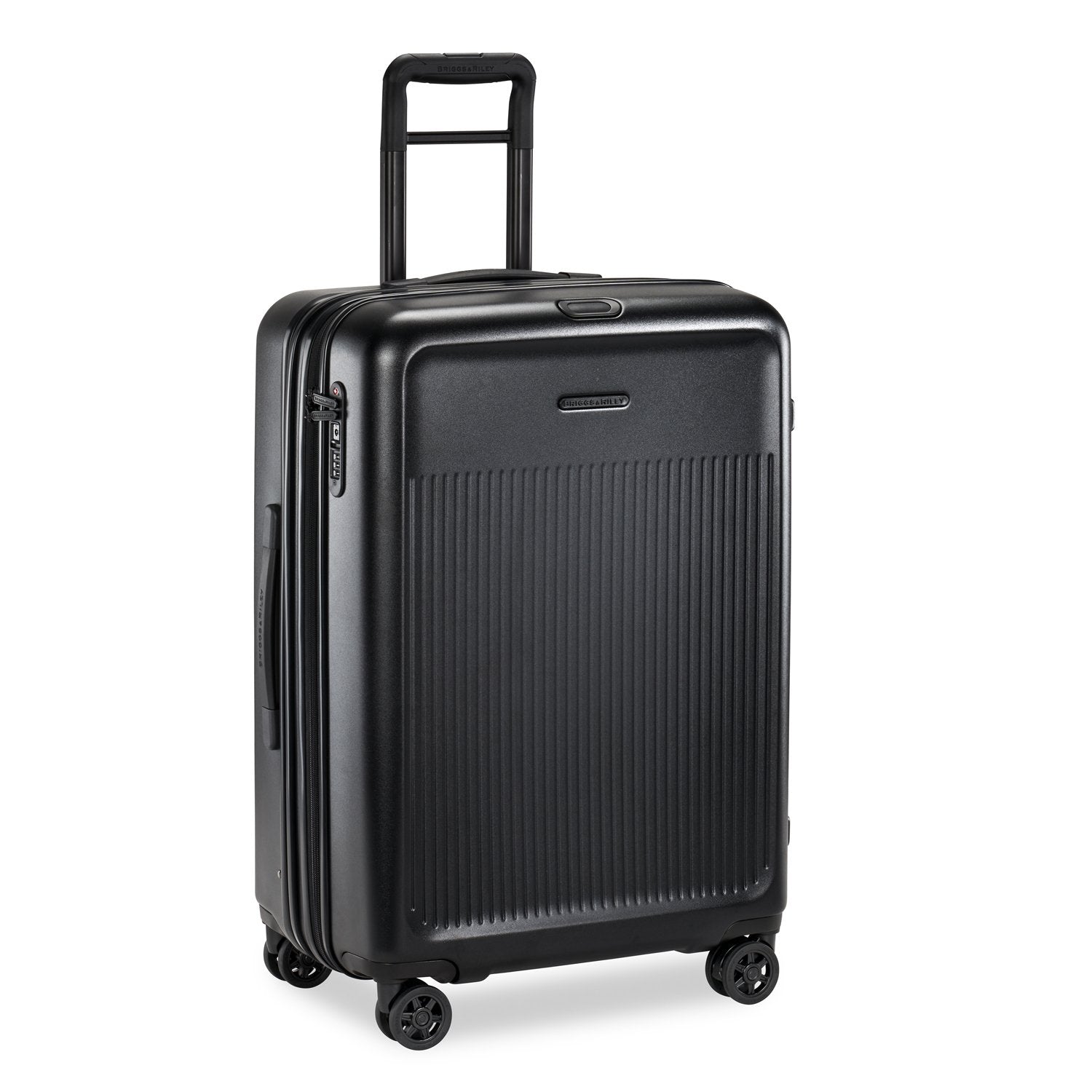 Briggs & Riley Sympatico 2.0 Medium Spinner Luggage - Expandable Carry-On Suitcase with 360° Wheels for Business Travel & Weekend Getaways