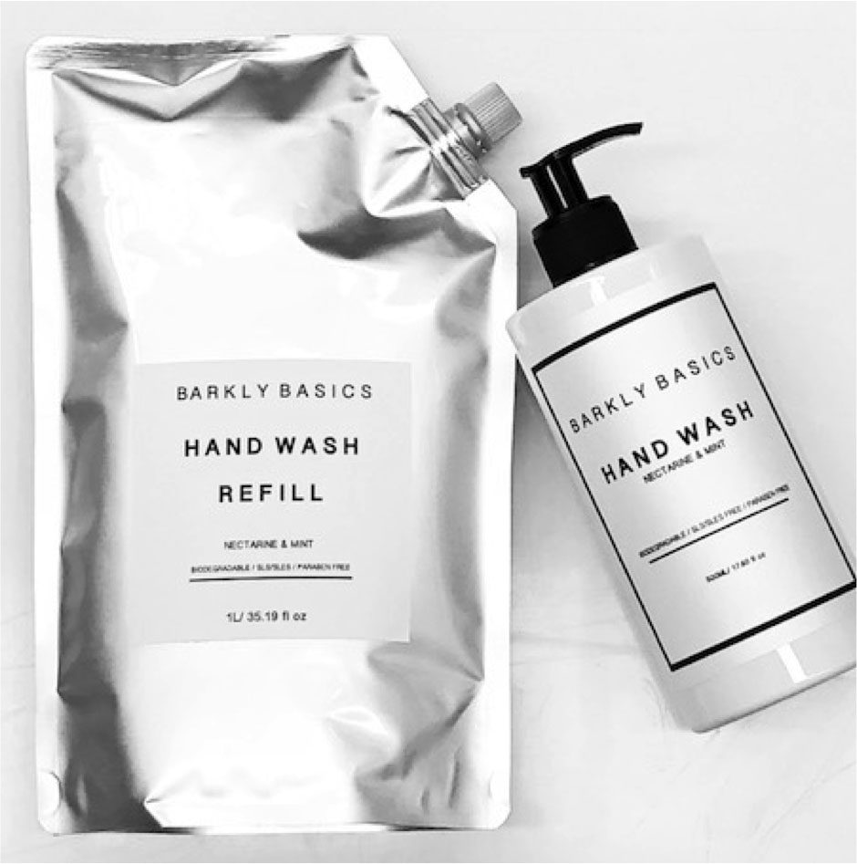 BARKLY BASICS Hand Soap Refill, 1 Liter - Gentle & Moisturizing for Daily Hand Washing at Home, Office, or Kitchen | Eco-Friendly & Hypoallergenic