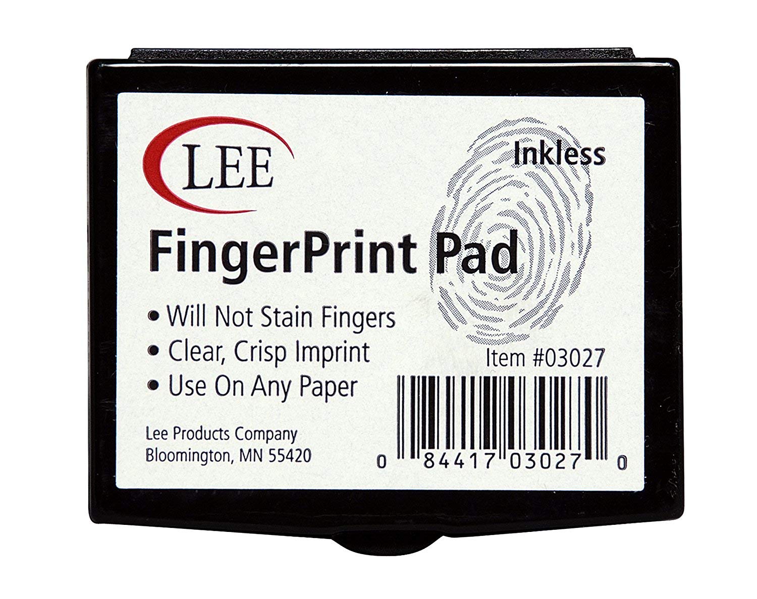 Inkless Fingerprint Pad for Kids & Adults - Portable Fingerprint Kit for Home, School & Office - Ideal for Crafts, ID Cards & Security Applications