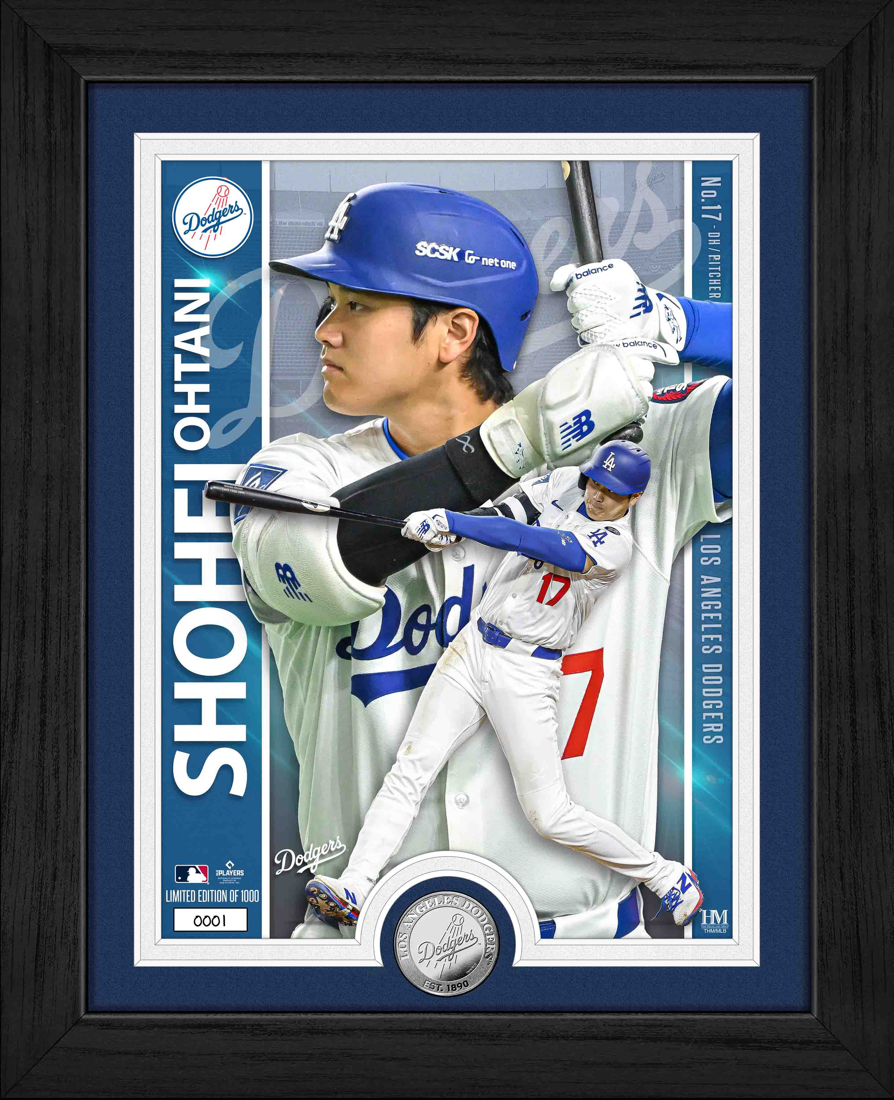 Shohei Ohtani Limited Edition Silver Commemorative Coin - Collector's Proof with Photo Certificate - Perfect for Baseball Memorabilia Collections, Sports Fan Gifts, and Investment Pieces