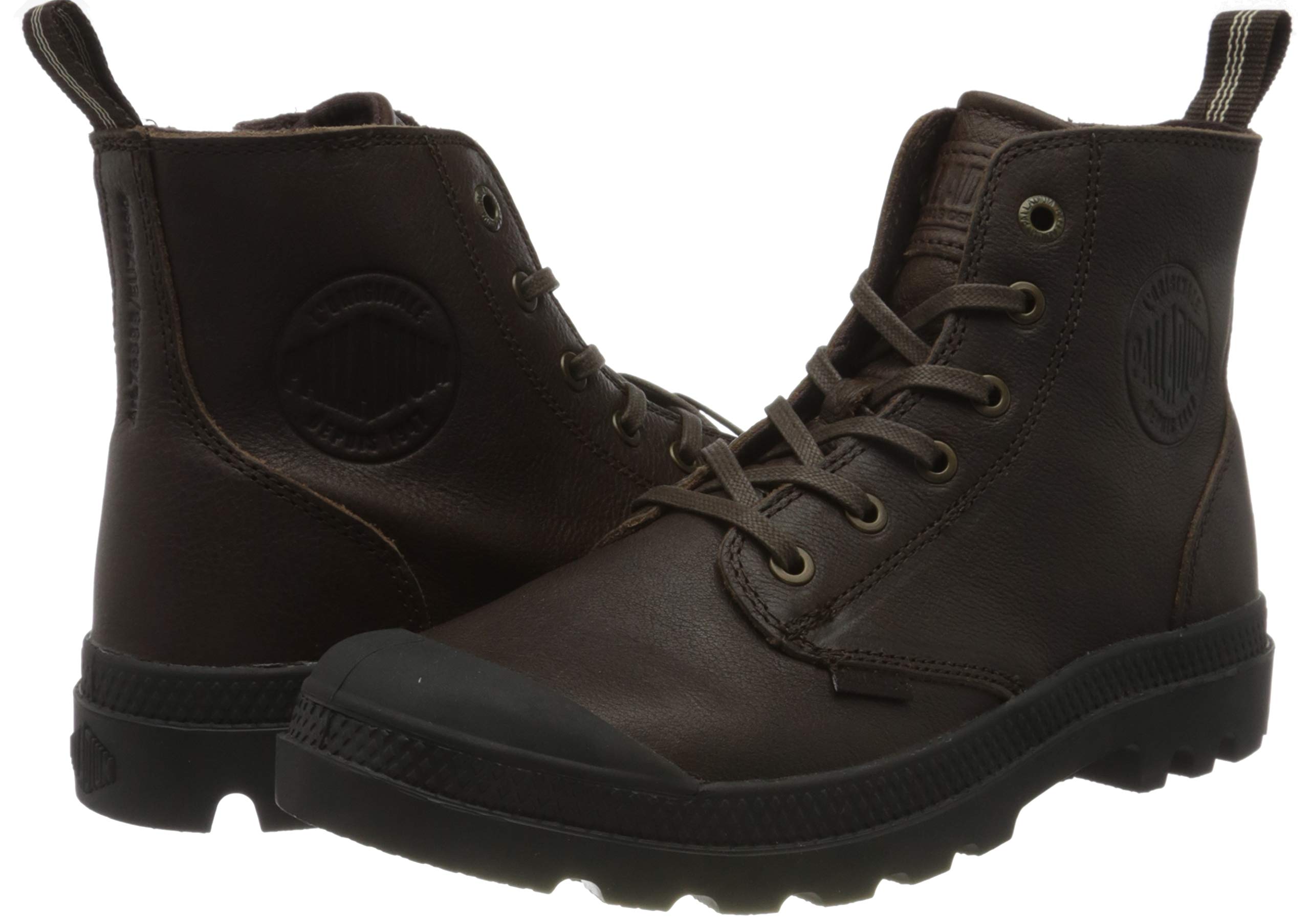 Palladium Men's Tactical Combat Boots - Lightweight Ankle Boots for Hiking, Work & Outdoor Adventures | Durable & Comfortable Military Style Footwear