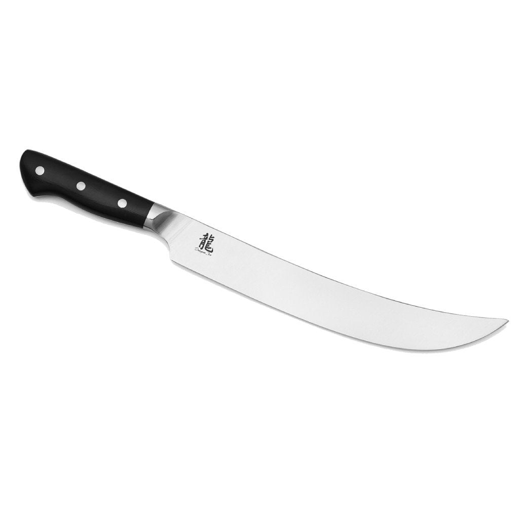 Dragon Ice Scimitar Knife - 10 Inch Stainless Steel Fantasy Blade for Cosplay, LARP, and Collectors | Perfect for Costume Accessories, Display, and Themed Events