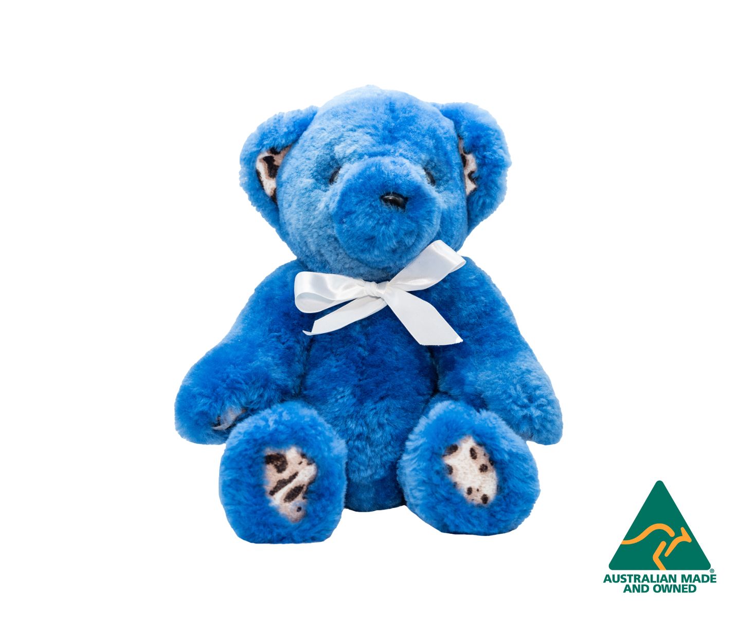Soft Jointed Sheepskin Teddy Bear - Cuddly Plush Toy for Babies & Kids | Perfect for Nursery Decor, Baby Shower Gifts & Comforting Sleep Companions