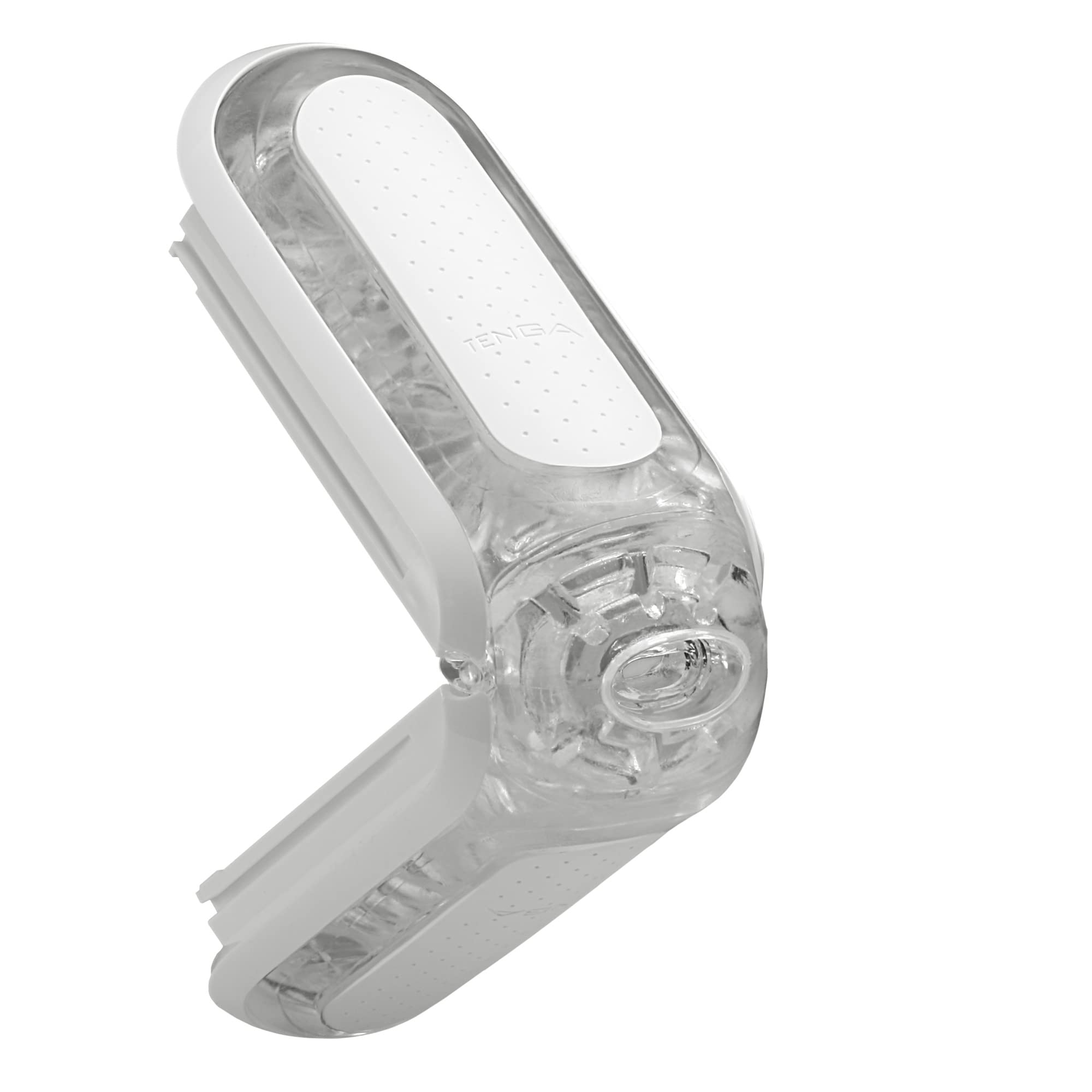TENGA FLIP 0 (Zero) Reusable Male Masturbator - White Pleasure Cup for Men | Personal Massager & Adult Toy | Perfect for Solo Play & Stress Relief (Model TFZ-001)