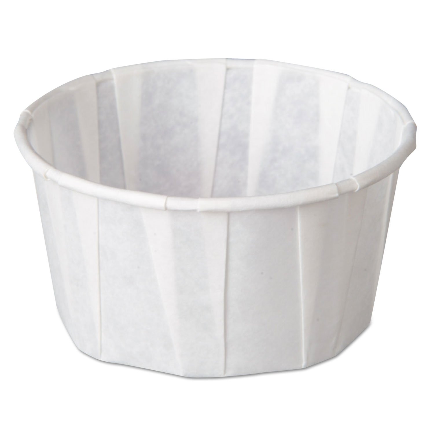 1 Oz White Paper Portion Cups - Disposable Condiment Containers for Sauces, Dressings, and Snacks - Perfect for Restaurants, Catering, and Home Use