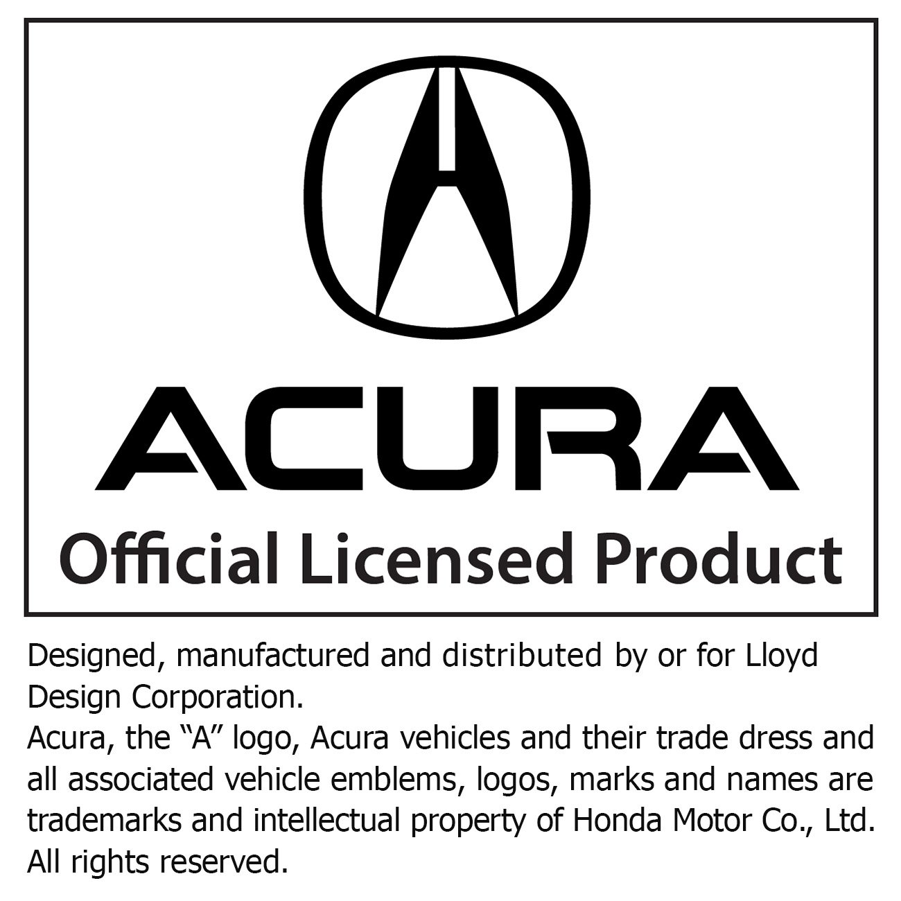 Lloyd Mats Velourtex Black Front Floor Mats for Acura TLX 2015-2018 with Silver Acura Logo & Lettering - Premium Custom Fit Car Floor Liners for Luxury Sedans, All-Weather Protection & Enhanced Interior Style