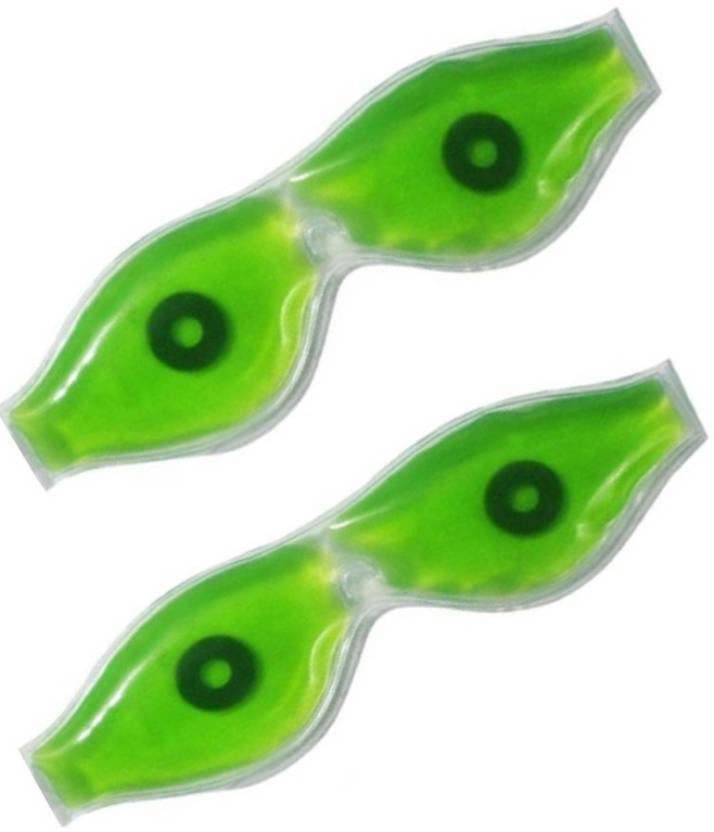 2 Pack Aloe Vera Gel Eye Mask for Dark Circles & Puffiness - Cooling Under Eye Patches for Relaxation & Skincare