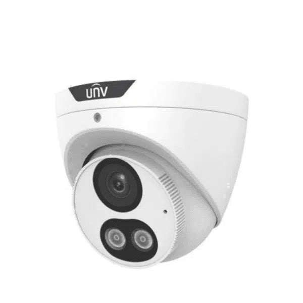 Uniview IPC3618SE ADF40KM 8MP Outdoor Dome Security Camera with 4.0mm Lens, IP66 Weatherproof, Night Vision - Ideal for Home, Business & Warehouse Surveillance
